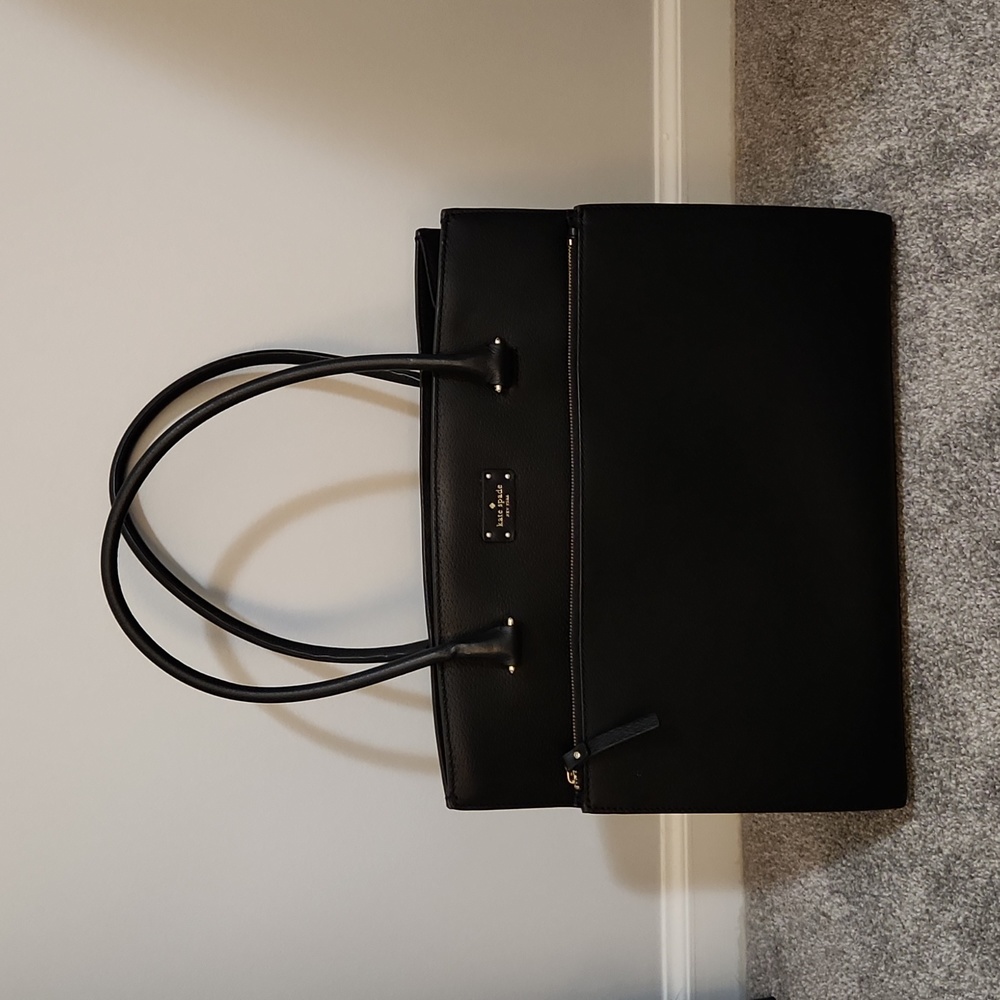 Large Kate Spade tote black